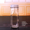 240ml milk storage glass bottle with lid